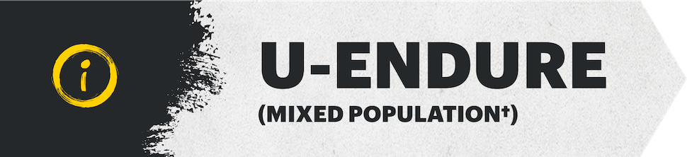 U-ENDURE (mixed population*)